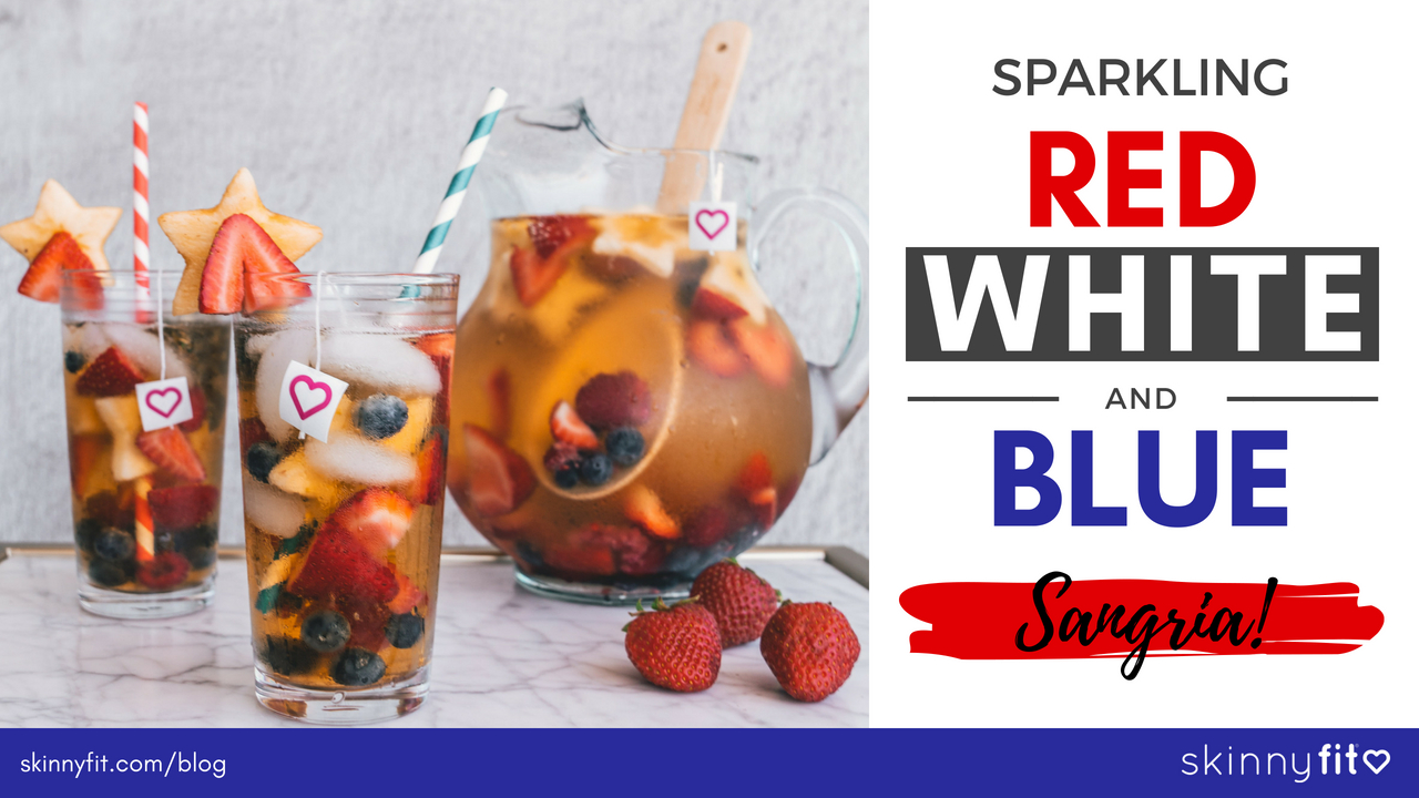 red white and blue sangria