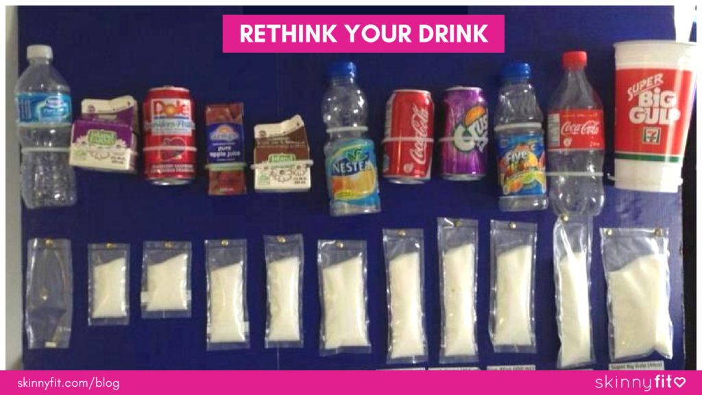lose weight by cutting out sugar rethink your drink