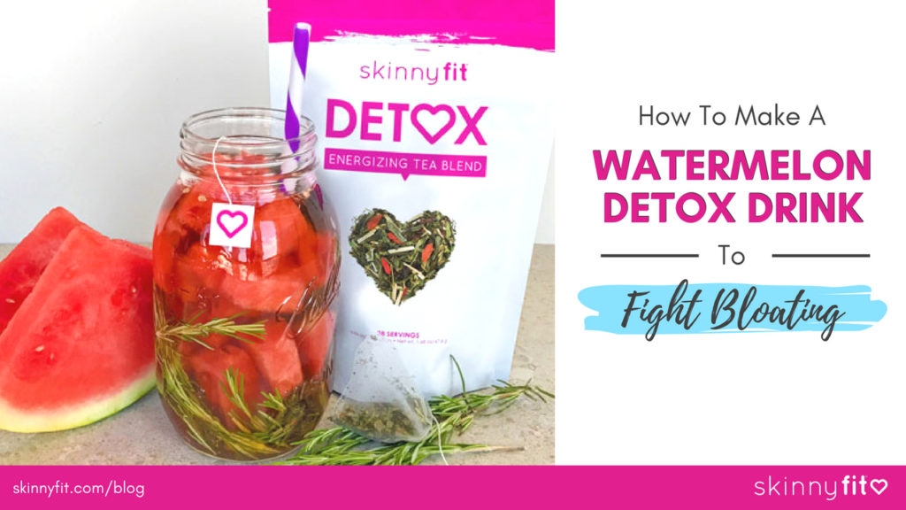 How To Make A Watermelon Detox Drink To Fight Bloating