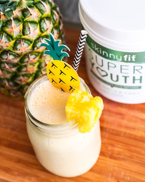 healthy piña colada smoothie recipe