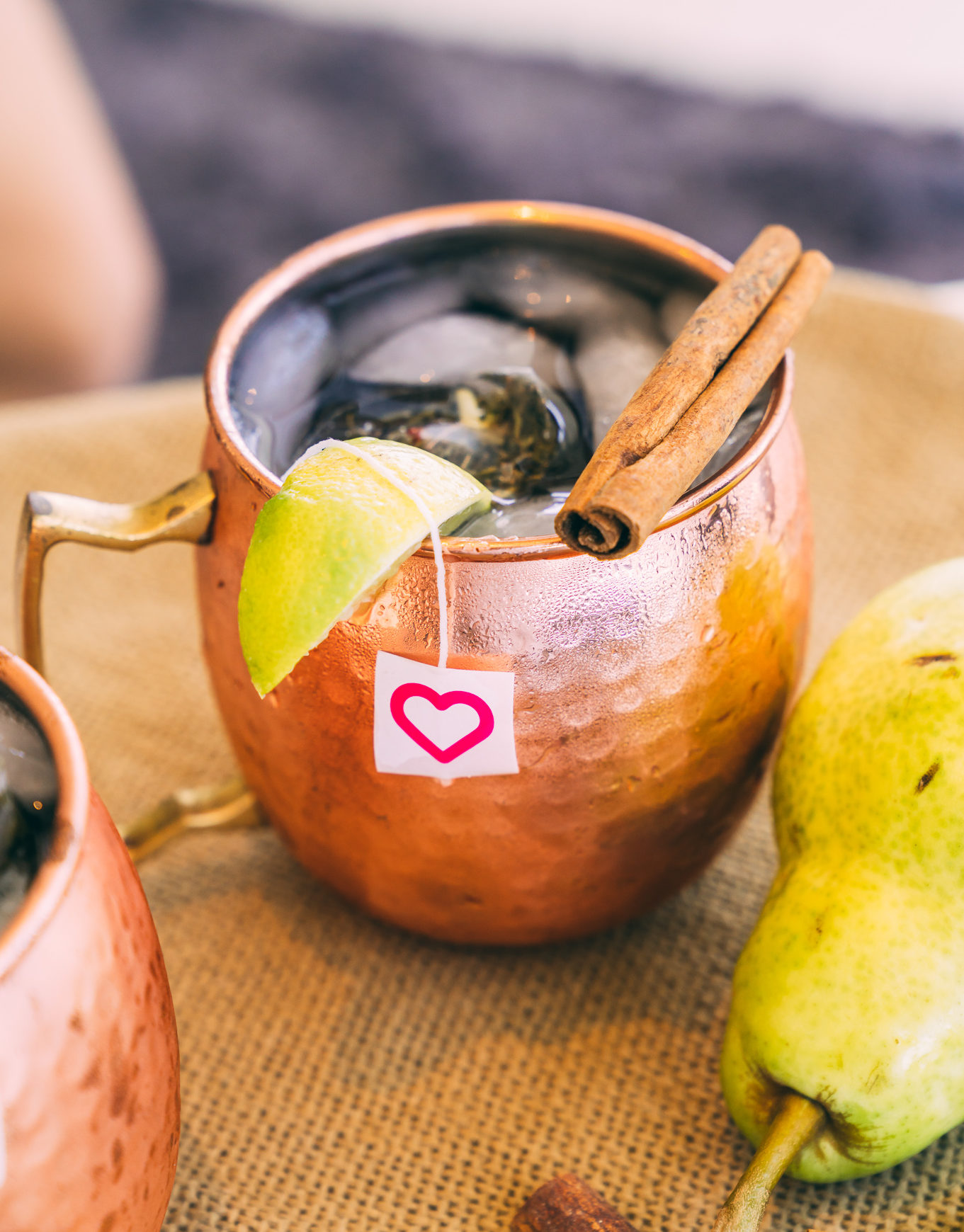 Spiced Pear Moscow Mule