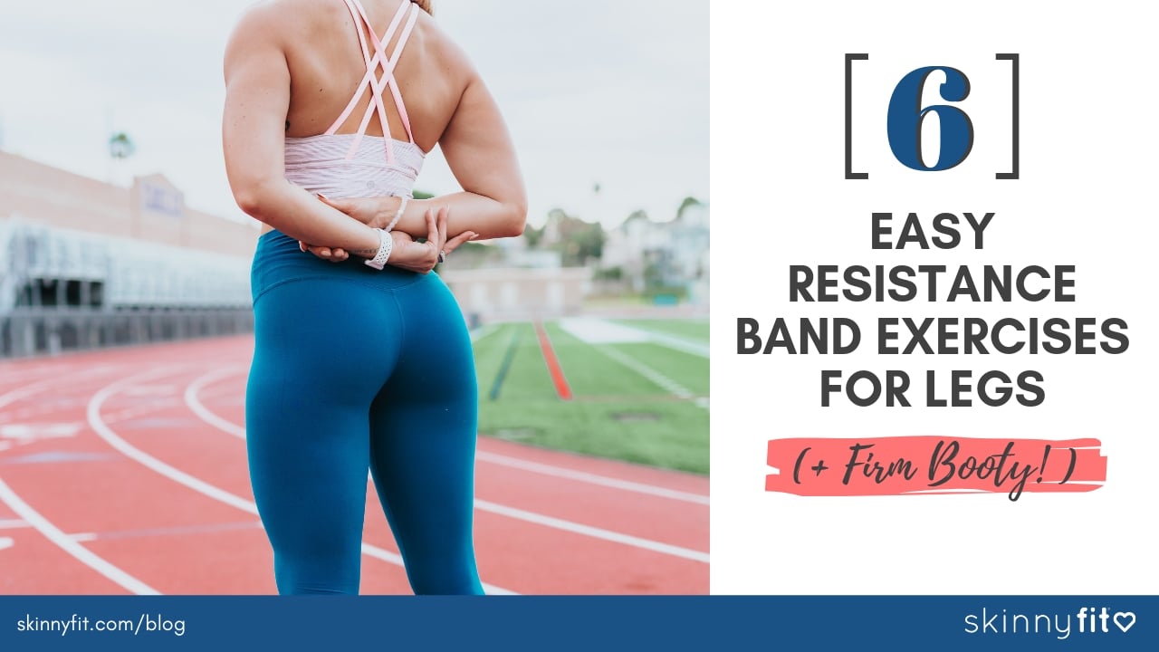 Resistance band exercises for legs