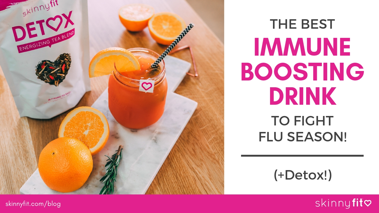 The Best Immune Boosting Drink To Fight Flu Season (+Detox!)