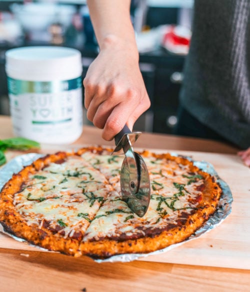 Cauliflower Pizza Crust Recipe