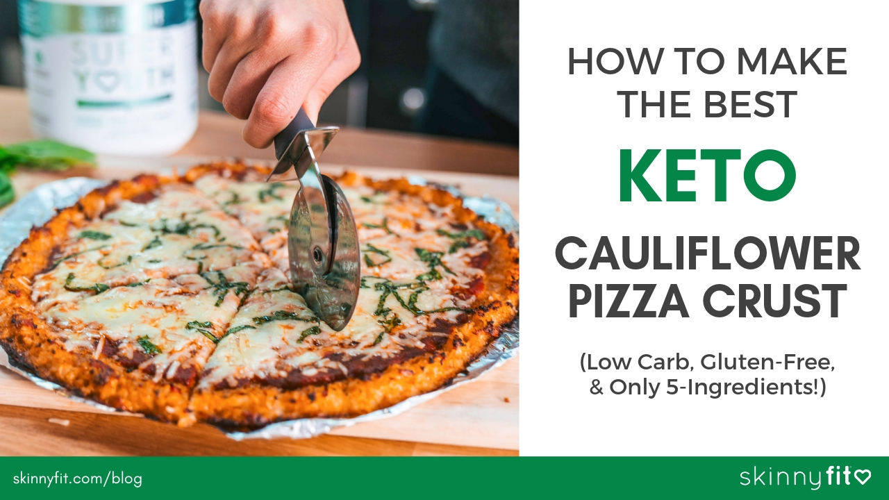 Keto Cauliflower Pizza Crust Recipe