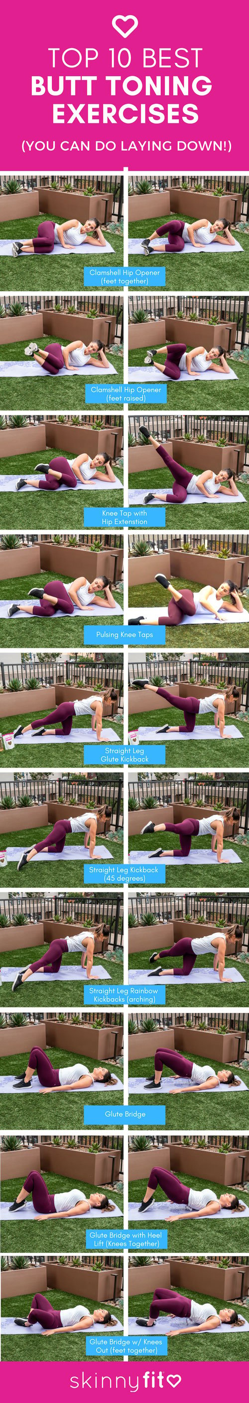 butt toning exercises