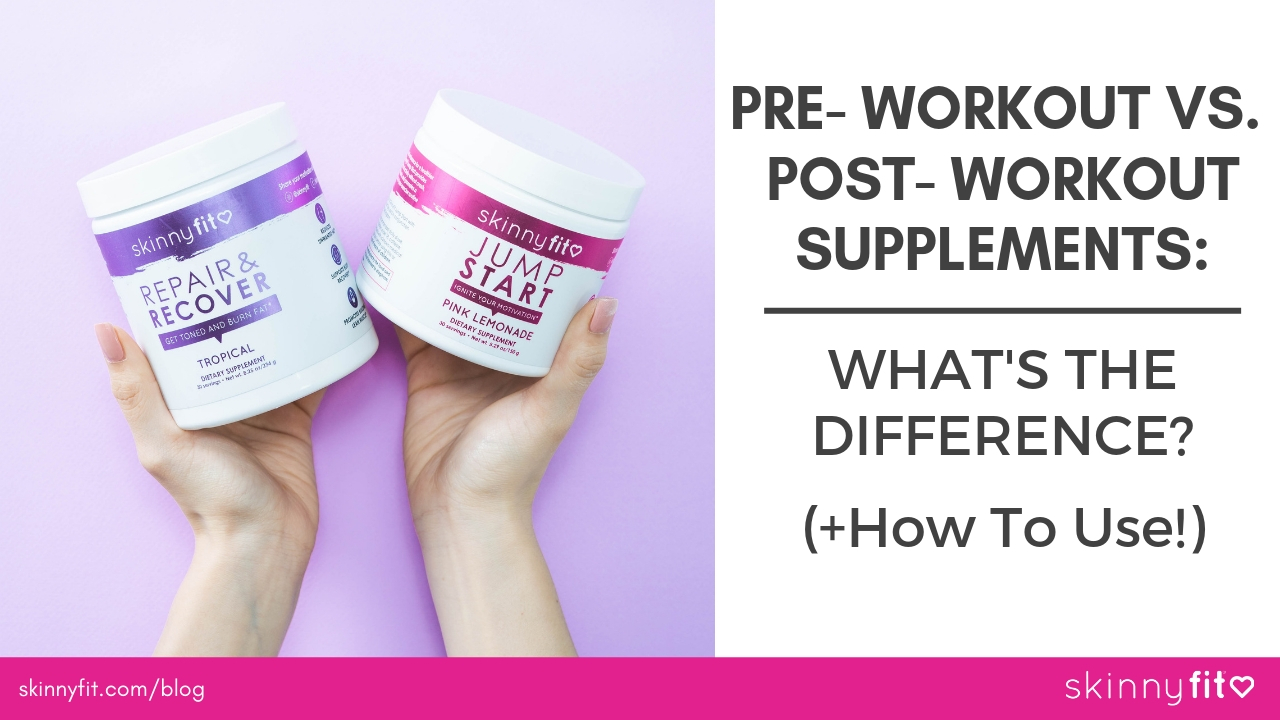 pre workout vs post workout