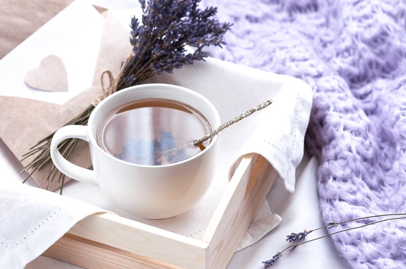 lavender tea for sleep
