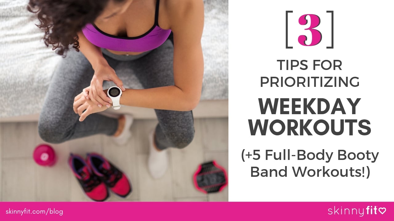 weekday booty band workouts