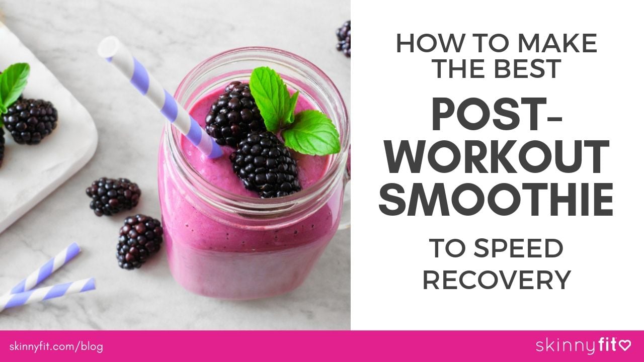 post workout smoothie