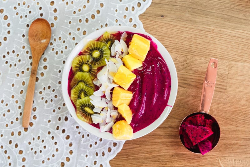 Pitaya bowl recipe