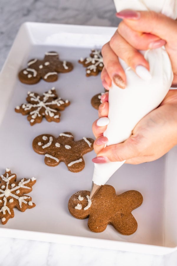 healthy gingerbread cookies