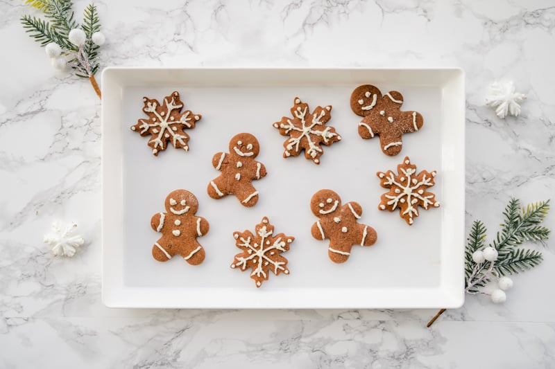 healthy gingerbread cookies