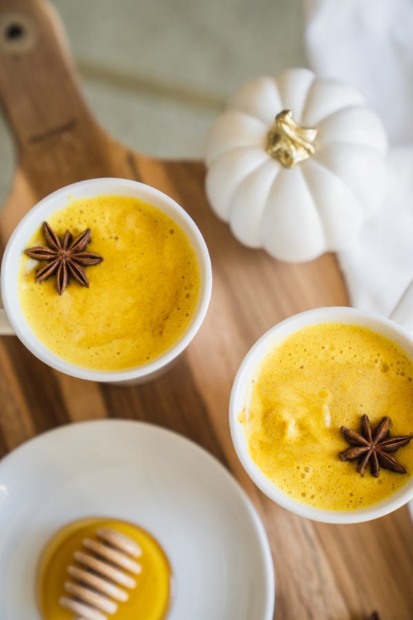 turmeric latte