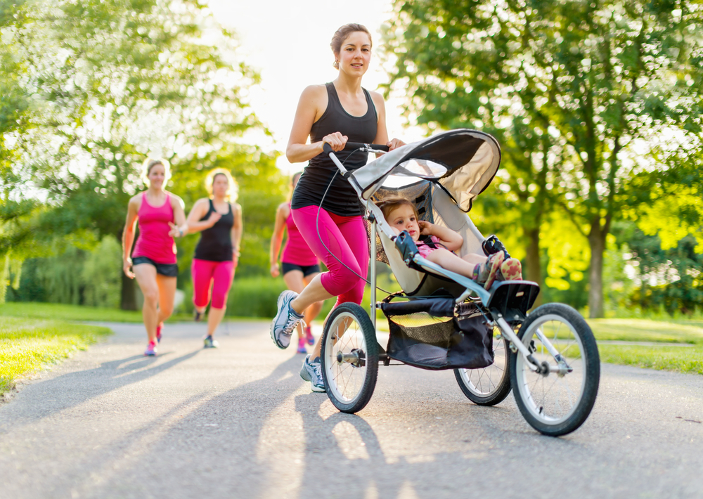 jog stroller for losing baby weight