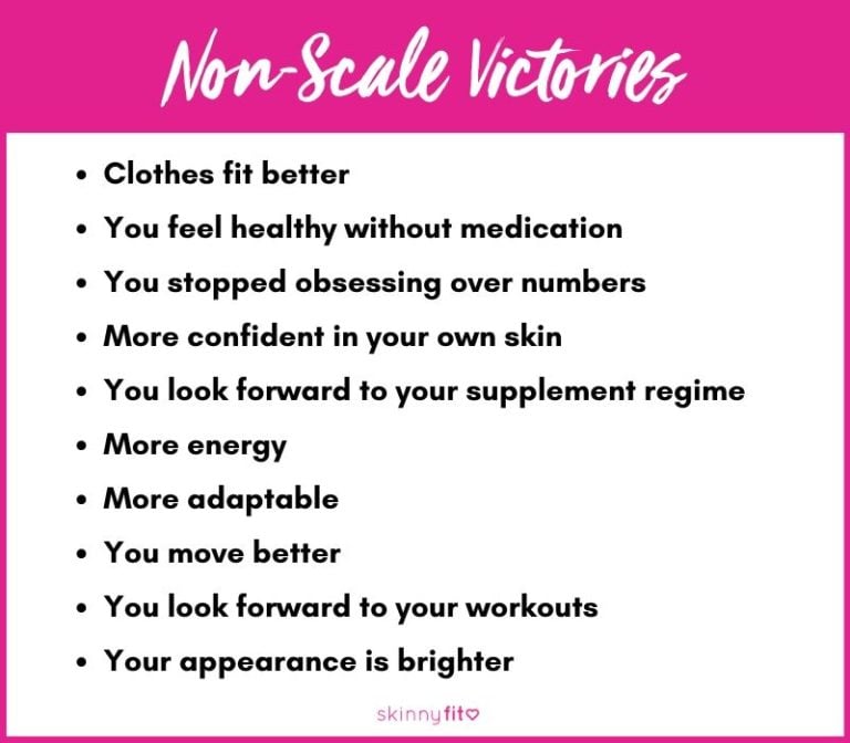 10 Amazing Non-Scale Victories To Celebrate Weight Loss!