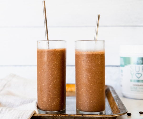 Chocolate coffee smoothie