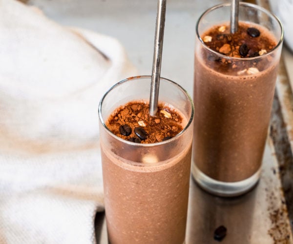 Chocolate coffee smoothie