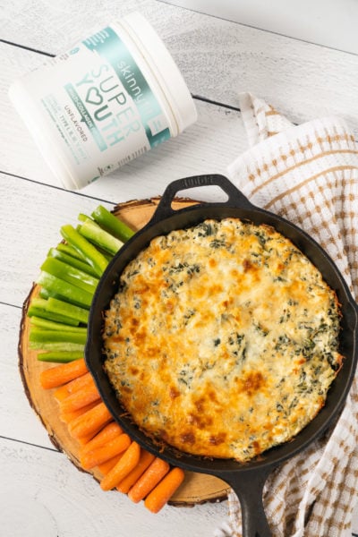 healthy artichoke dip