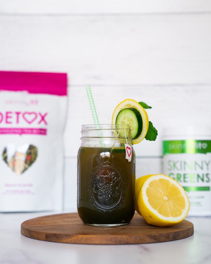 SkinnyFit Green Detox Drink With Skinny Greens & Detox