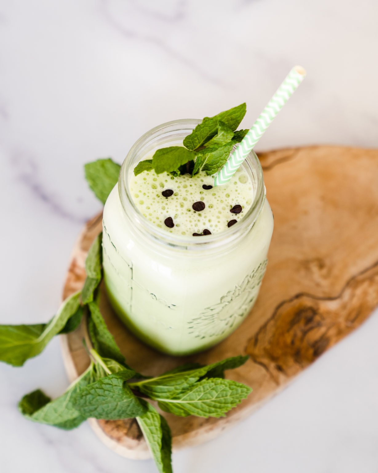 How To Make A Healthy Shamrock Shake Recipe At Home 100 Calories