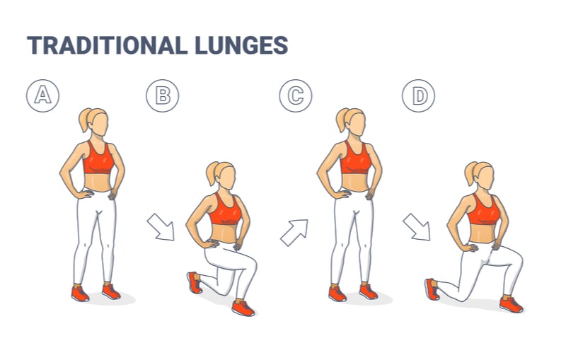 traditional lunge 
