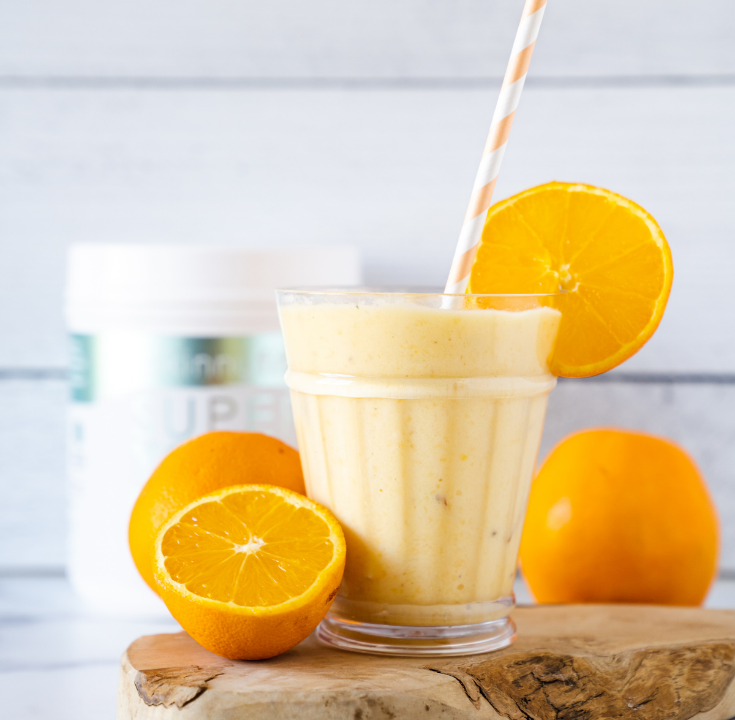 Orange creamsicle smoothie