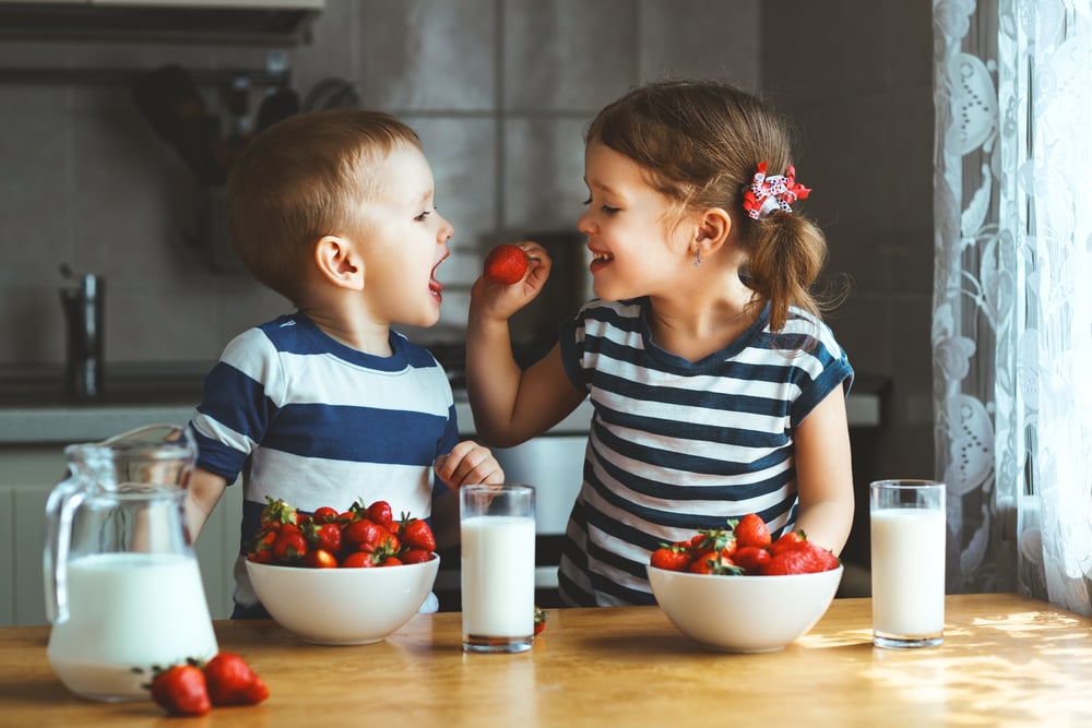 Healthy eating with kids
