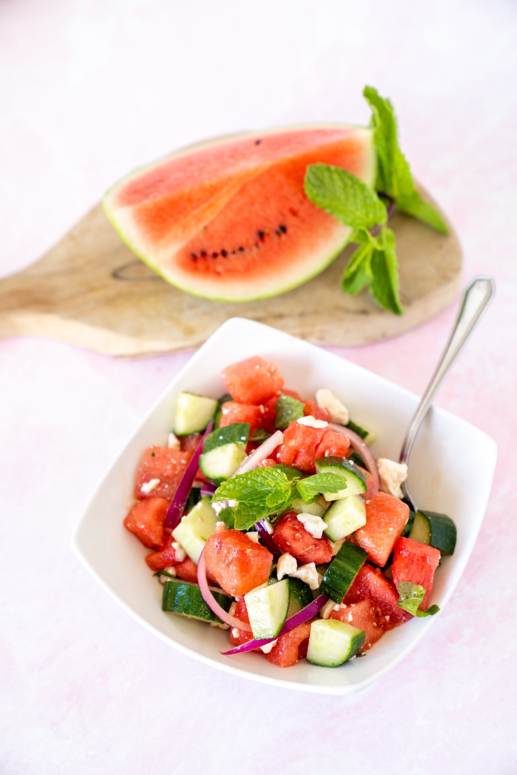 watermelon feta salad