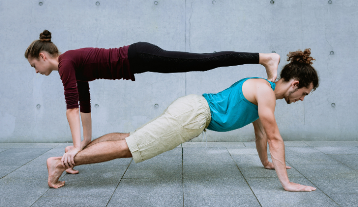 couples yoga