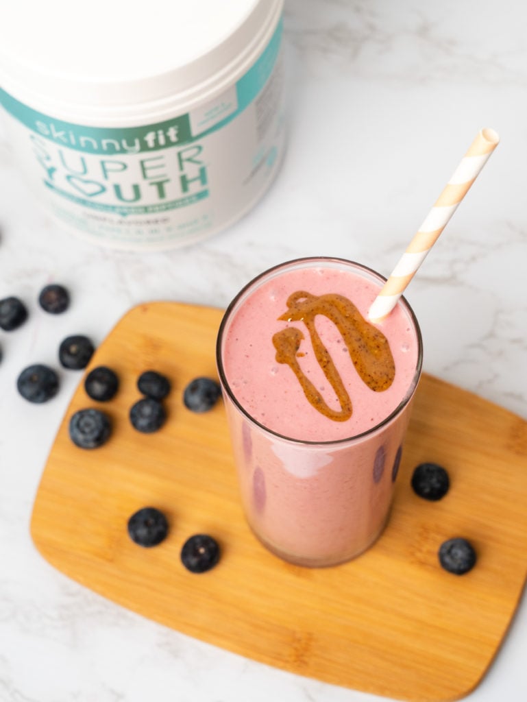 The Best PB&J Protein Smoothie