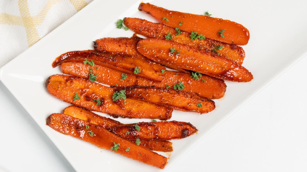 Healthy carrot bacon recipe