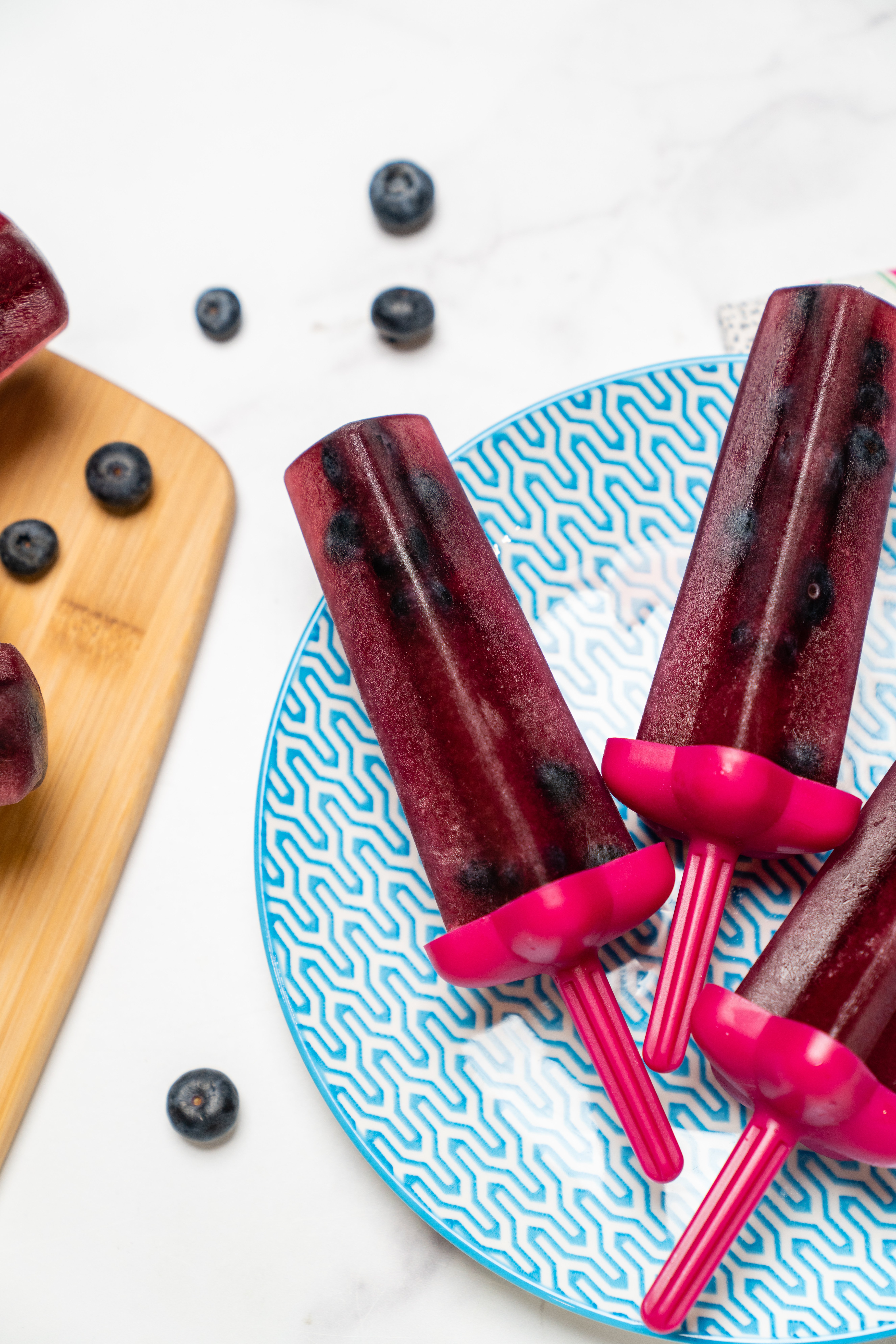 Red Wine Peach Popsicles