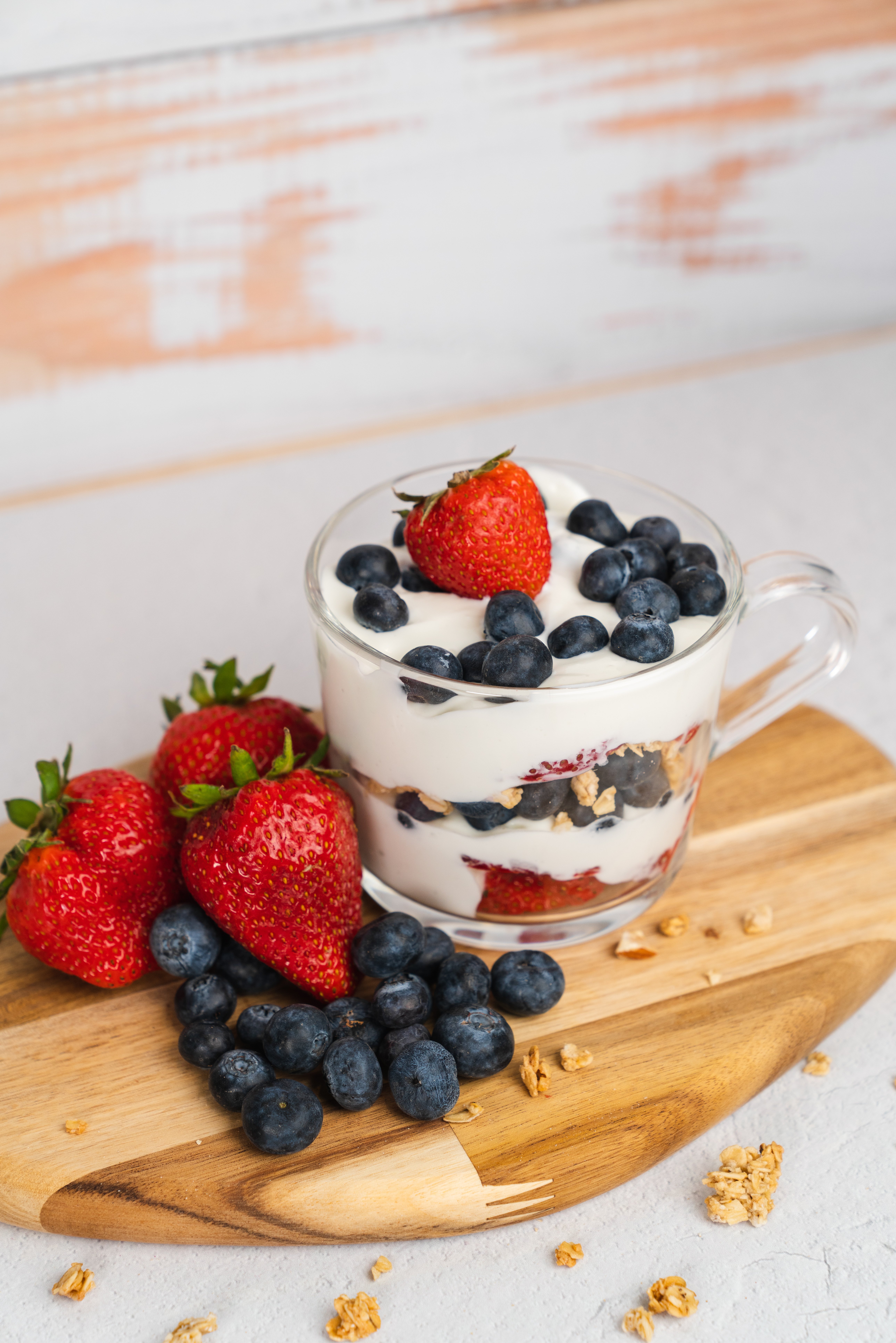 Red, White, & Blue Parfaits