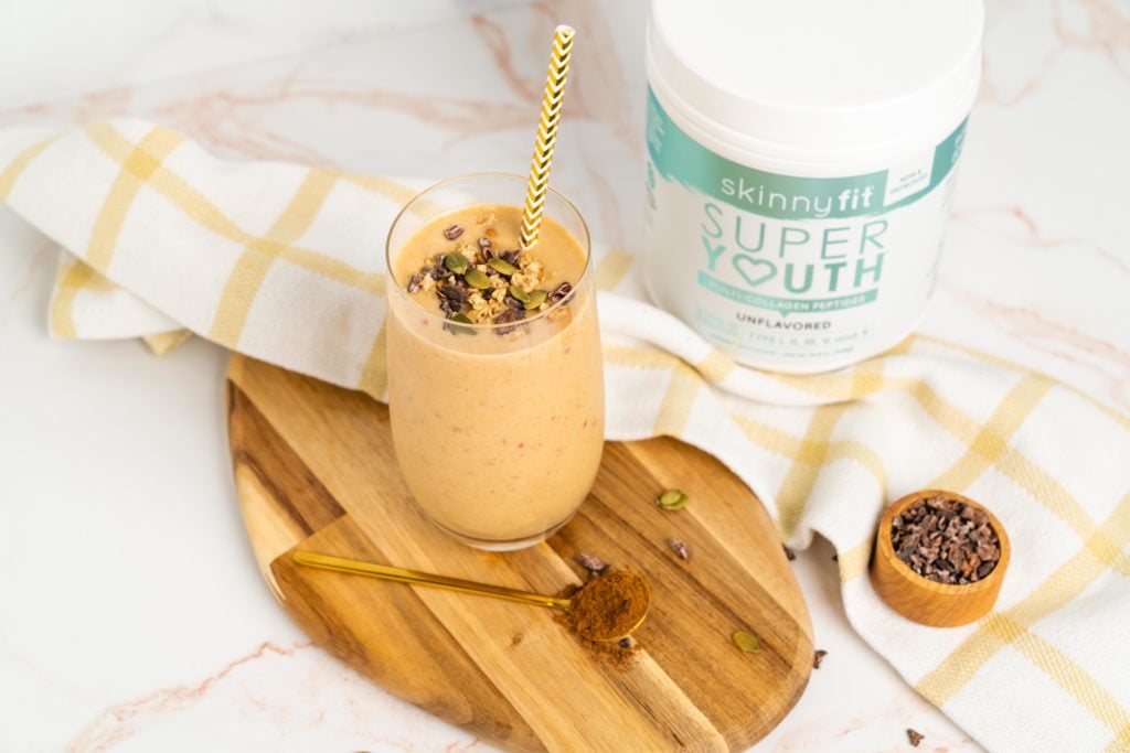 Healthy Pumpkin Spice Smoothie