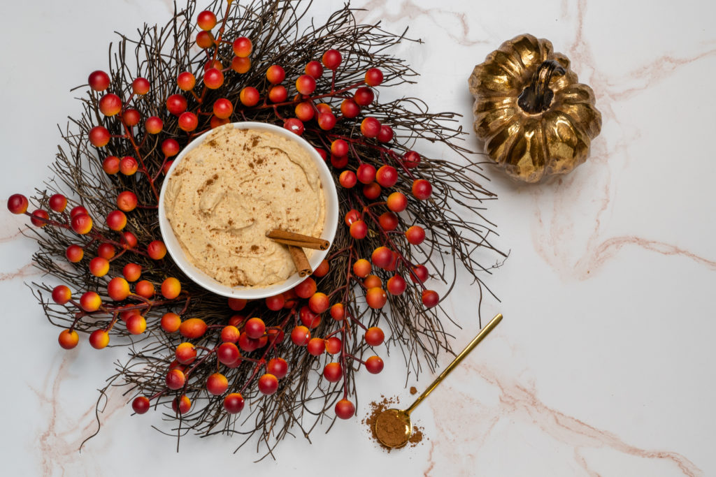 Fresh & Light Pumpkin Fluff Dip