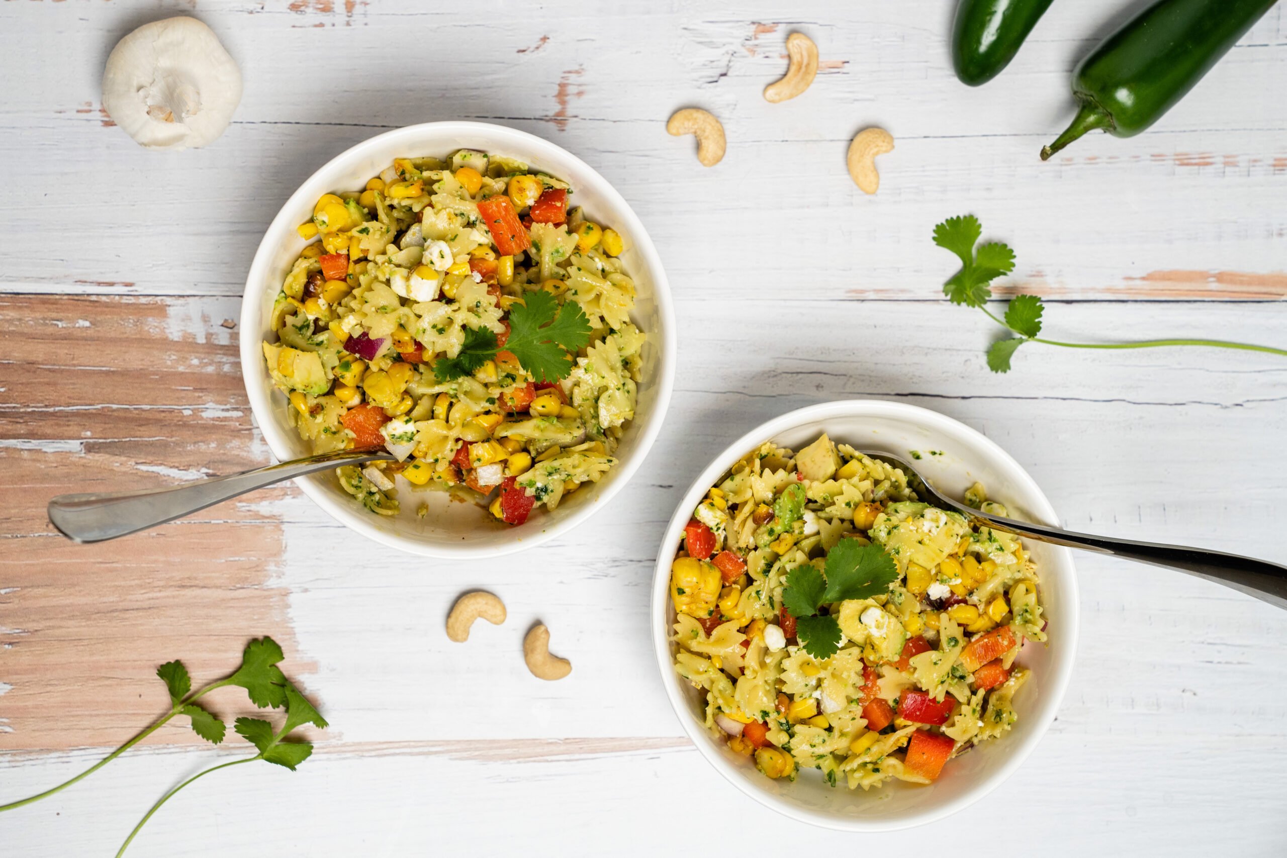 Vegetarian Street Corn Pasta Salad