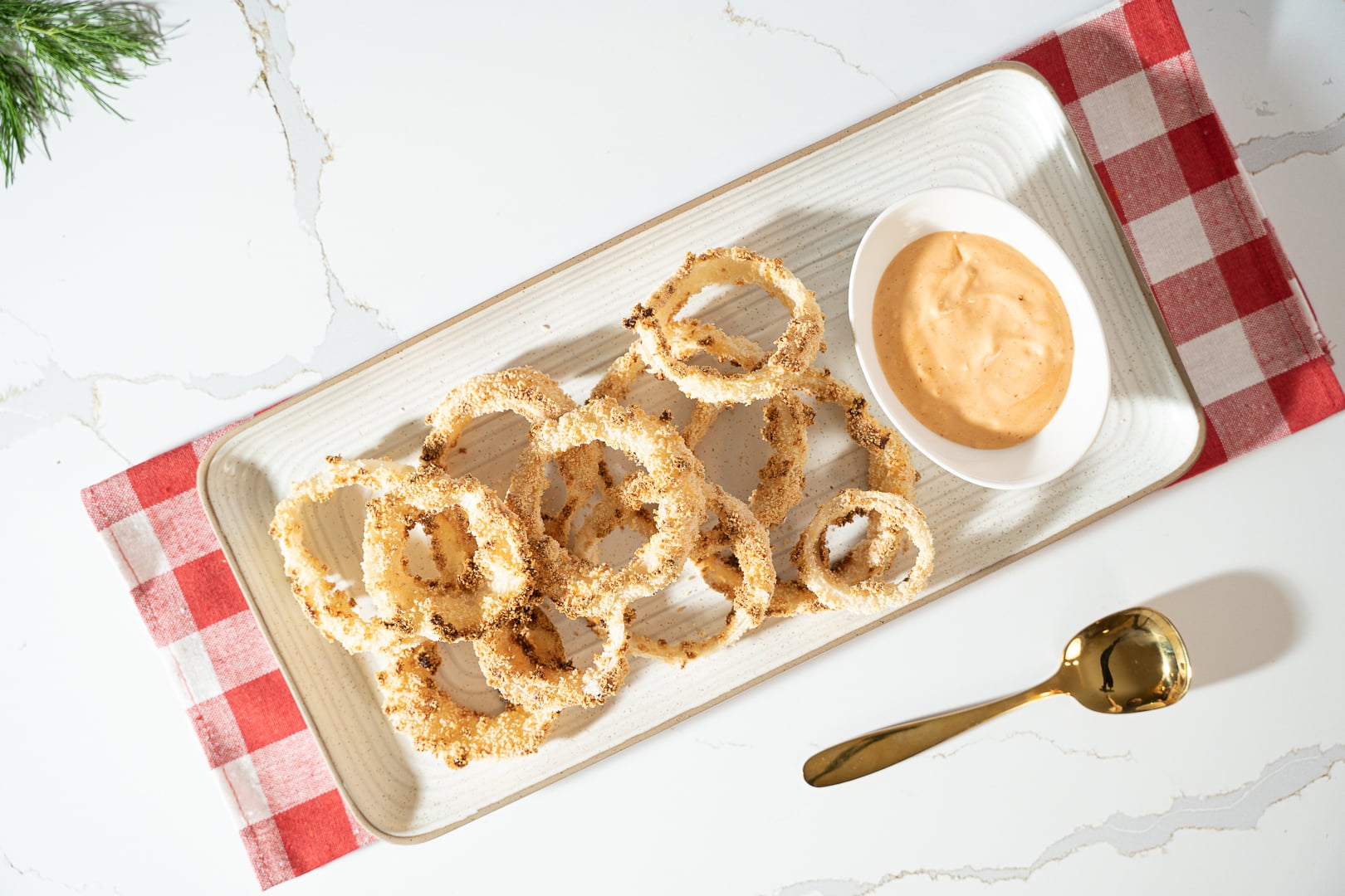 LowCalorie Onion Rings