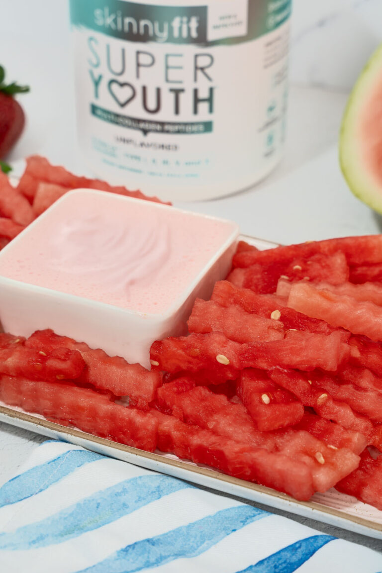 Watermelon Fries W/ Yogurt Dip