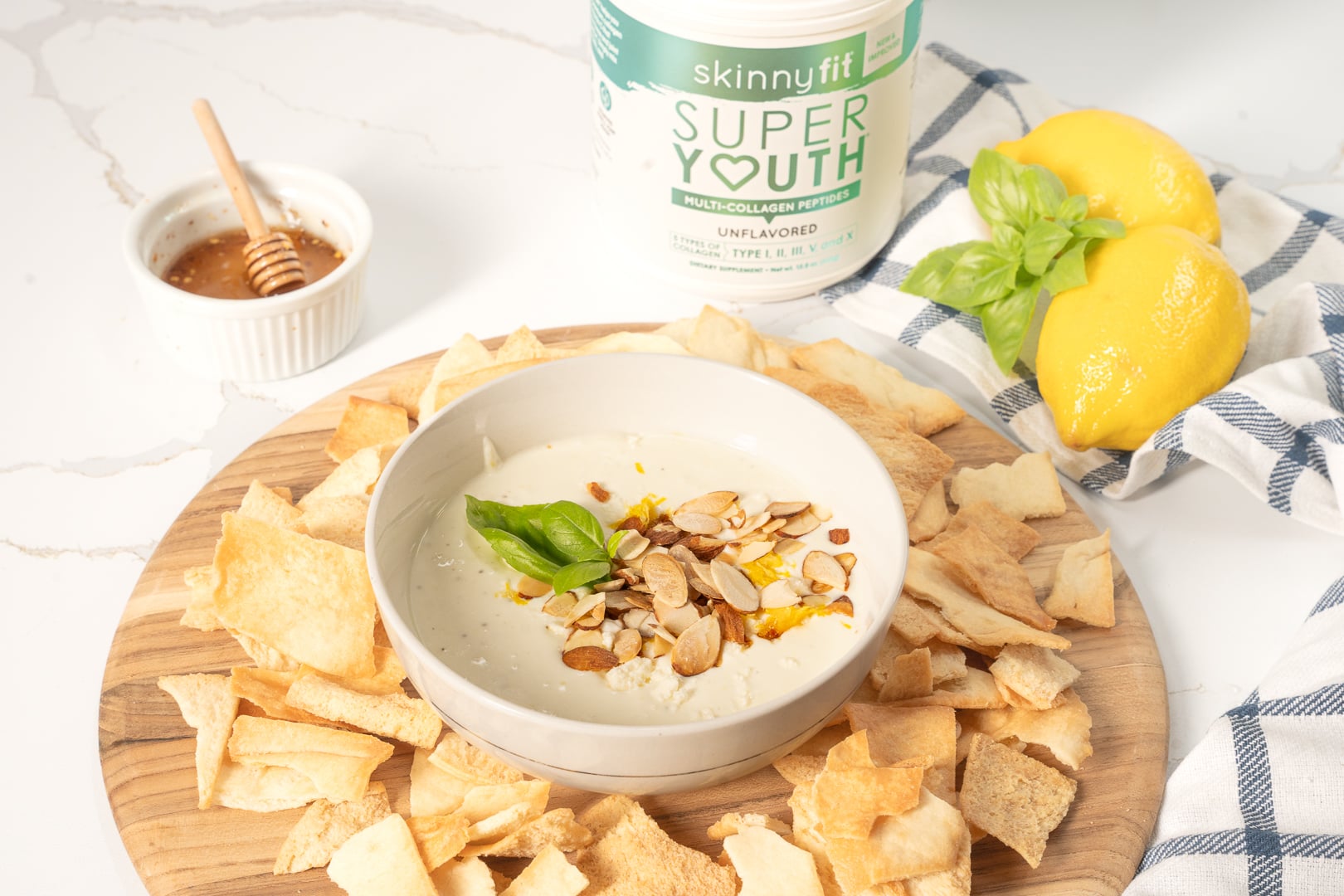 Whipped Feta Fall Yogurt Dip