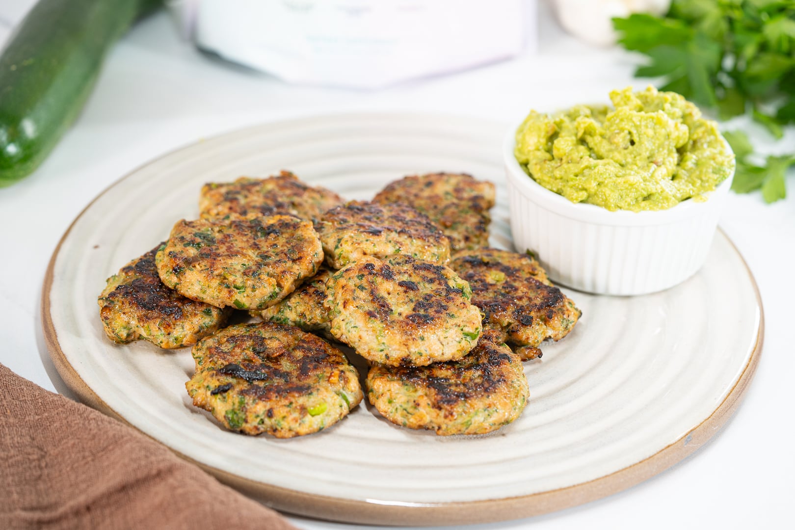 Chicken Collagen Zucchini Poppers