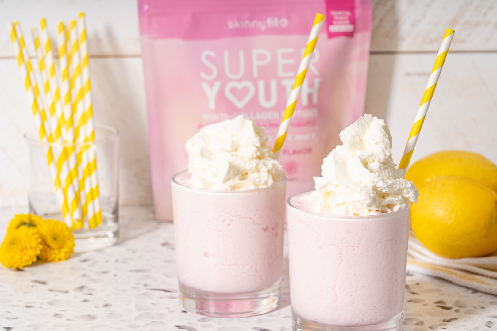 Whipped Tropical Lemonade