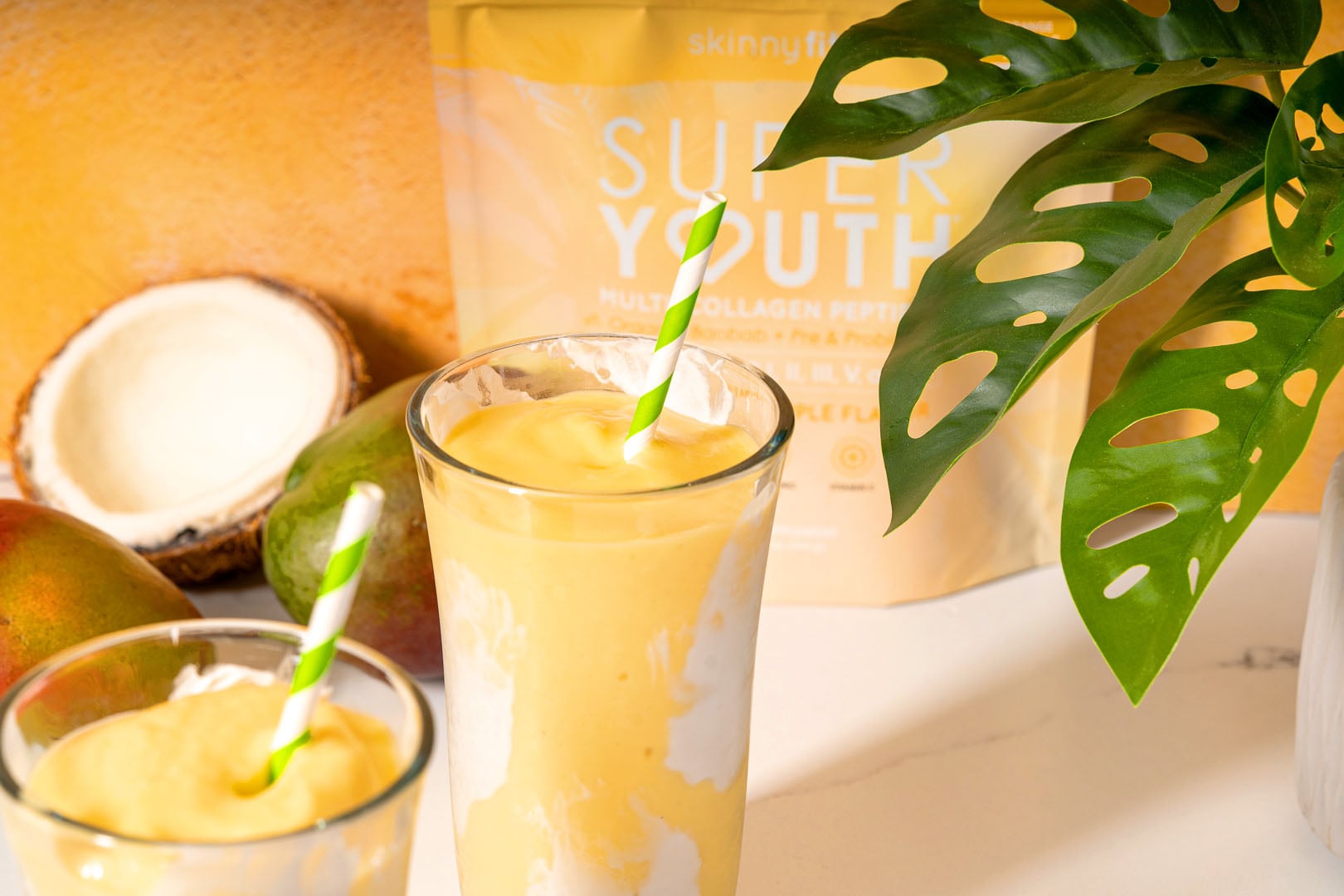 Tropical Dream Cream Smoothie (With Collagen!)